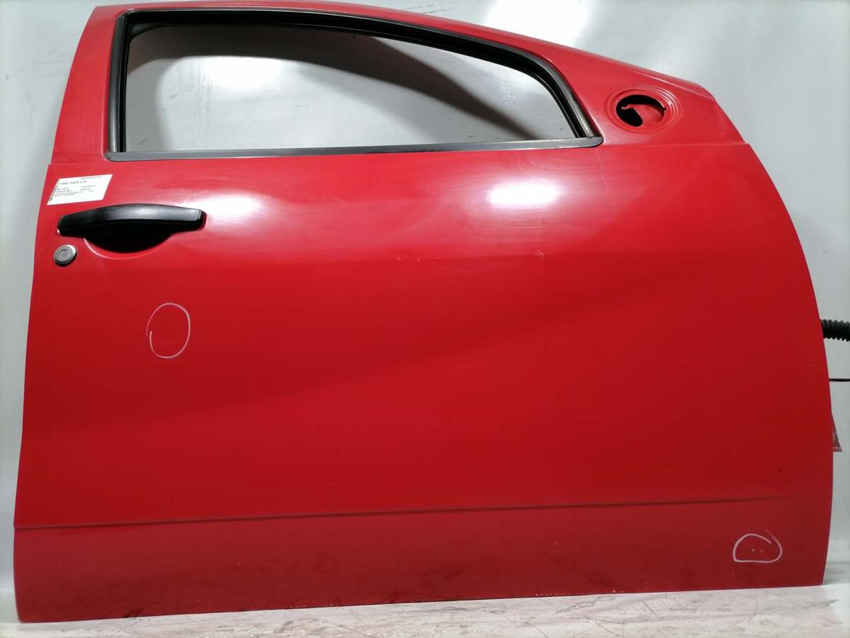 Dacia Sandero SD original T&uuml;r vorn rechts OV21D Red Passion Rohbau BJ09